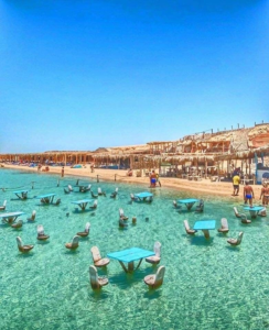 Enjoy a private Orange Bay boat trip from Hurghada with beach time, snorkeling, turquoise water, soft drinks, and a relaxed Red Sea experience.