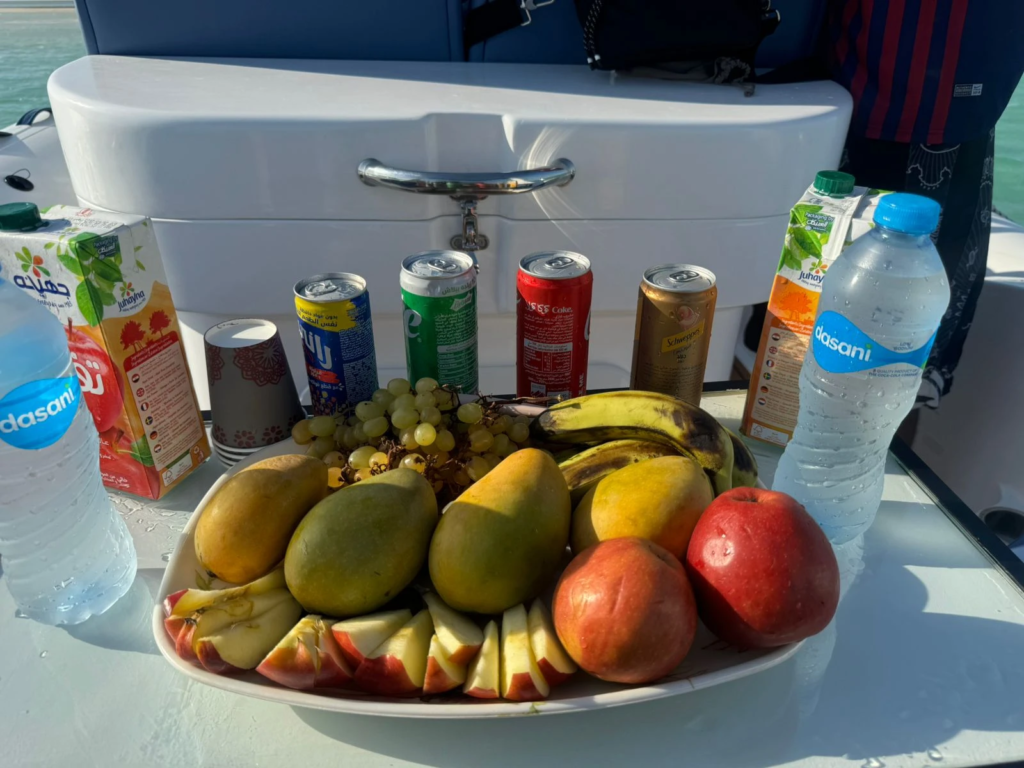 Enjoy a private 4-hour speed boat trip in Hurghada with snorkeling, clear Red Sea water, soft drinks, fresh fruit, and a flexible private experience.