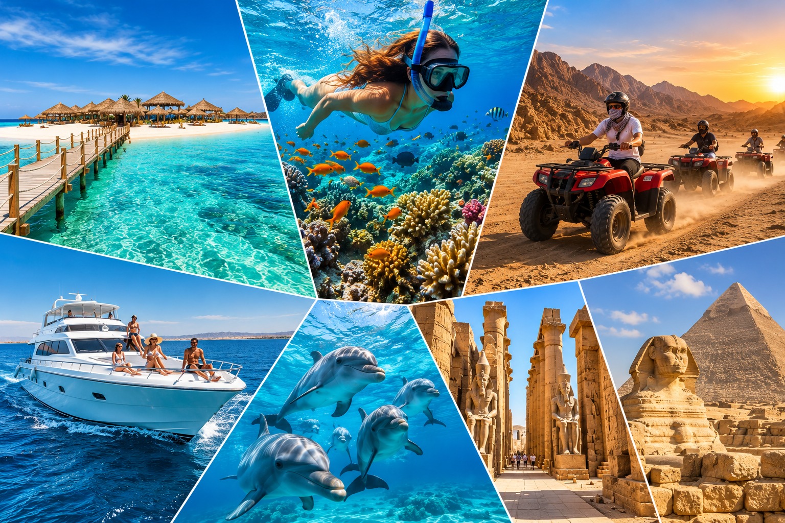 Compare the best Hurghada excursions by price, duration and travel style, from private boats and islands to diving, safaris, Luxor and Cairo.